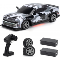 Радиоуправляемая дрифт-машина SJY S921 1:16 4WD RC дрифт автомобиль с LED и двумя аккумуляторами