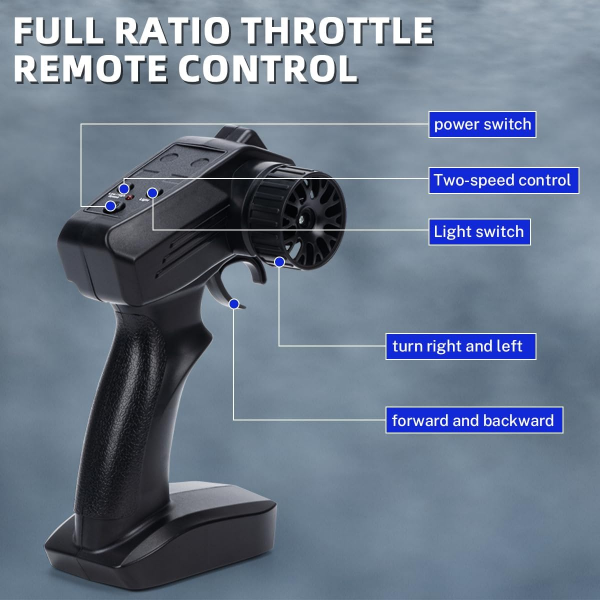 Радиоуправляемая дрифт-машина SJY S923 1:16 4WD RC дрифт автомобиль с LED и двумя аккумуляторами