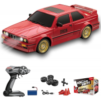 Радиоуправляемая дрифт-машина BMW E30 RC Дрифт-кар 1:16 30 км/ч 4WD с полным приводом + сменные шины