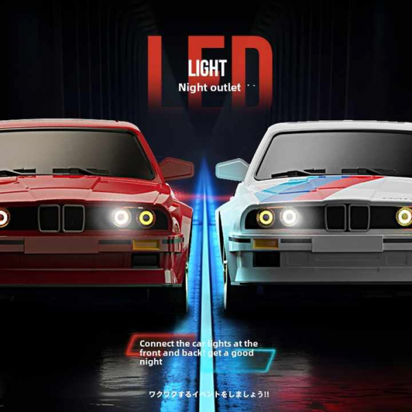 Радиоуправляемая дрифт-машина BMW E30 RC Дрифт-кар 1:16 30 км/ч 4WD с полным приводом + сменные шины