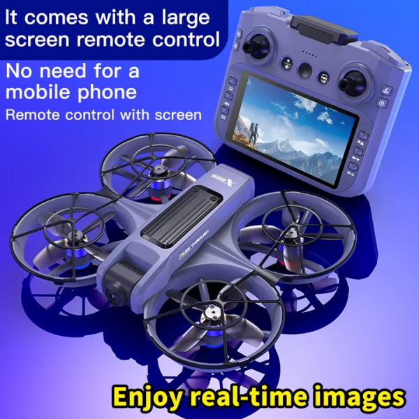 Квадрокоптер Дрон X226 с камерой 8K и РС пультом – до 13 мин полета