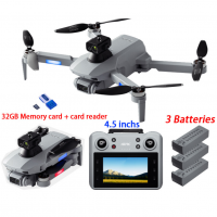 Профессиональный Квадрокоптер 4DRC F8 MAX Дрон с 8K камерой, 3 батареи, экран на пульте, GPS до 2 км 30 мин.