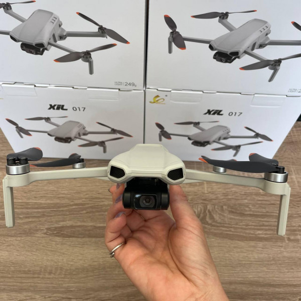Квадрокоптер XIL 017 с 4K-камерой и 3-осевым подвесом Премиум дрон с 5.5-дюймовым экраном 35 мин. до 6 км
