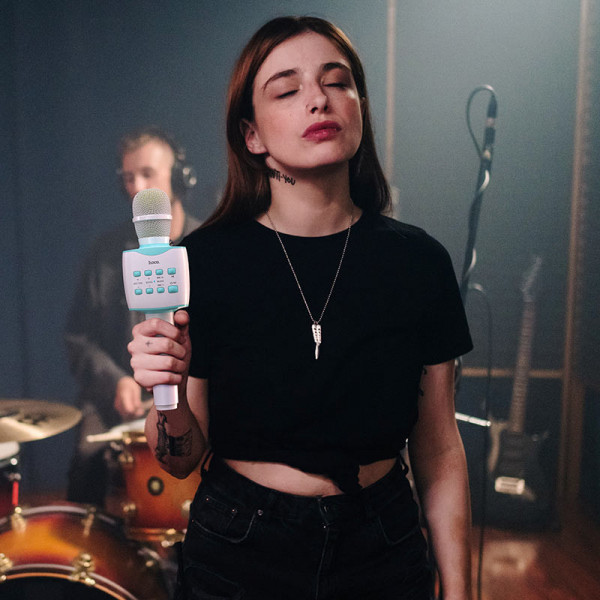 Караоке Мікрофон-колонка Hoco BK5