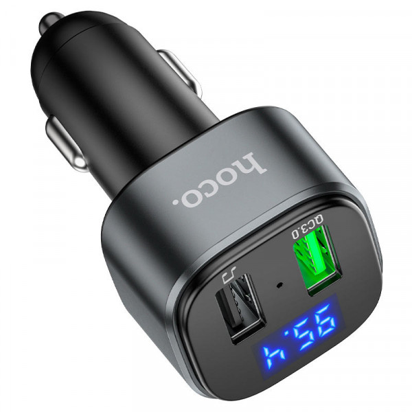 АЗП FM модулятор Hoco E67 QC3.0 (2USB-A)