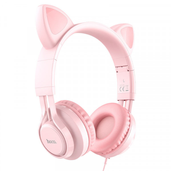 Накладні навушники Hoco W36 Cat ear (3.5mm/1.2m)