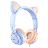 Уцінка Накладні навушники Hoco W36 Cat ear (3.5mm/1.2m)