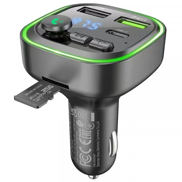 АЗП FM модулятор Borofone BC48