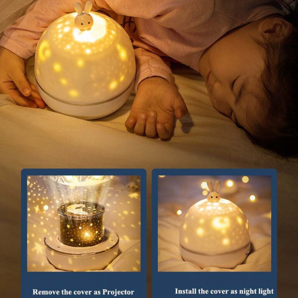 Уцінка Нічник Moon E04 with Bluetooth and Remote Control 1200 mAh