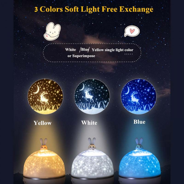 Уцінка Нічник Moon E04 with Bluetooth and Remote Control 1200 mAh