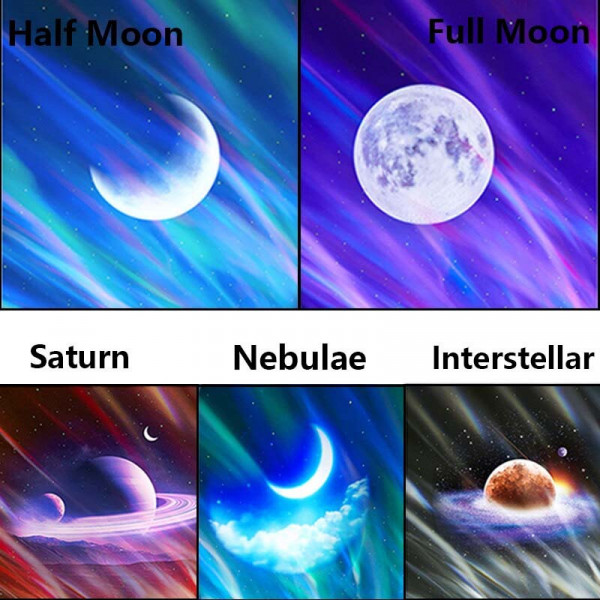 Уцінка Проектор-нічник Magic Star E12B 2400 mAh