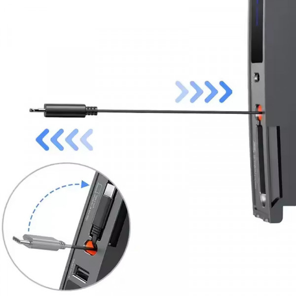 Перехідник HUB Usams US-SJ649 60W Car Central Control Charging HUB For Tesla (3/Y)