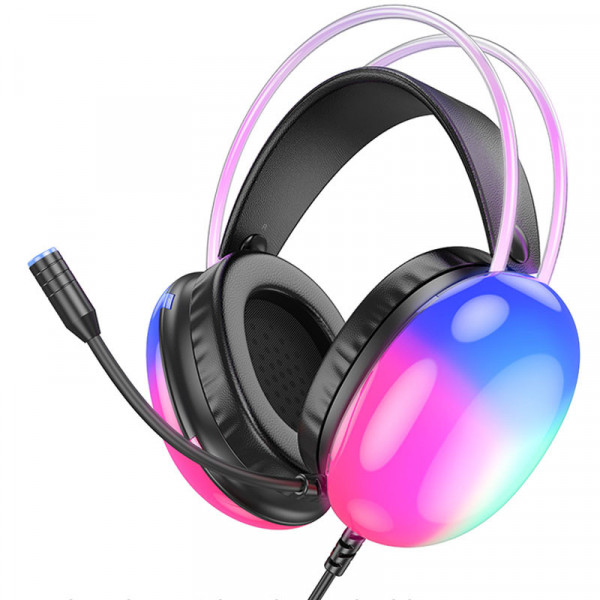 Уцінка Накладні навушники Hoco W109 Plus Rich USB7.1 channel gaming (USB/2m)