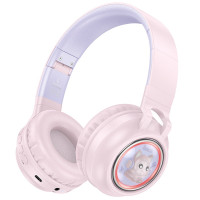 Накладні бездротові навушники Hoco W50 Cute fun