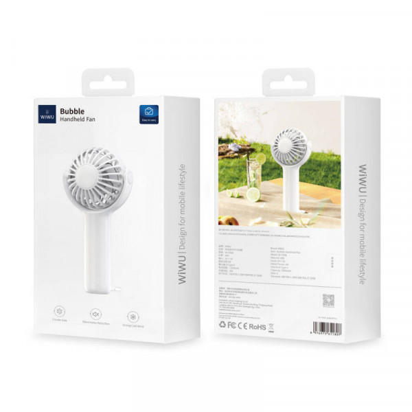 Портативний вентилятор WIWU Bubble WI-FS08