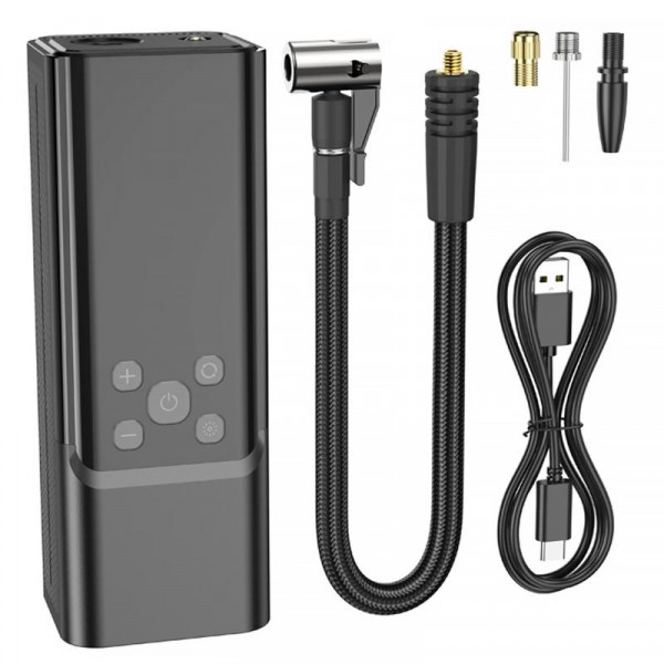 Автомобільний насос Hoco ZP7 Maddy smart (5000 mAh)