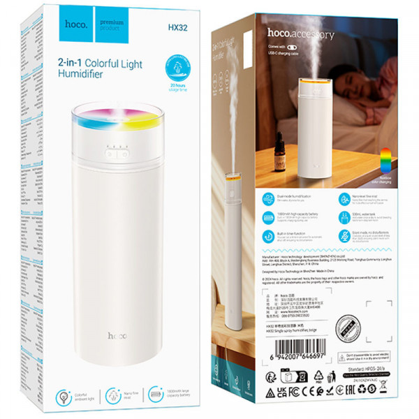 Зволожувач повітря Hoco HX32 Single