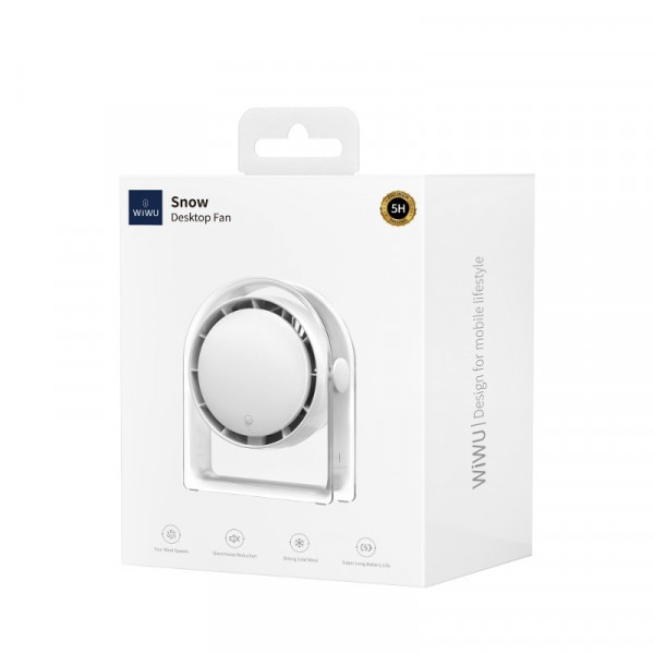 Портативний вентилятор WIWU WI-FS07 Snow desktop fan