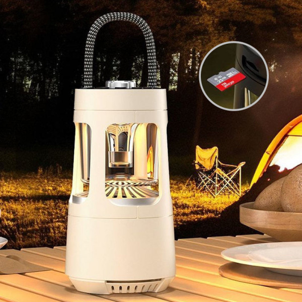 Кемпінговий ліхтар акумуляторний QD08 2in1 + Bluetooth колонка