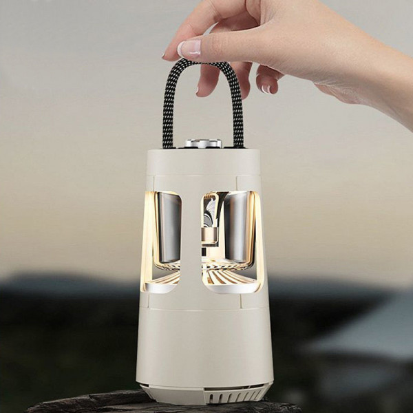 Кемпінговий ліхтар акумуляторний QD08 2in1 + Bluetooth колонка