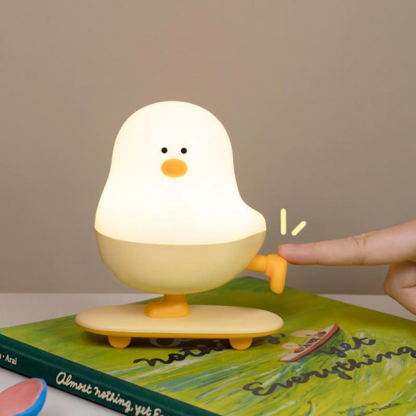 Нічник L63 Chicken on a Skateboard