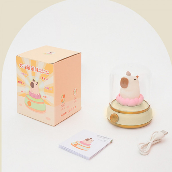 Нічник Capybara and Lotus