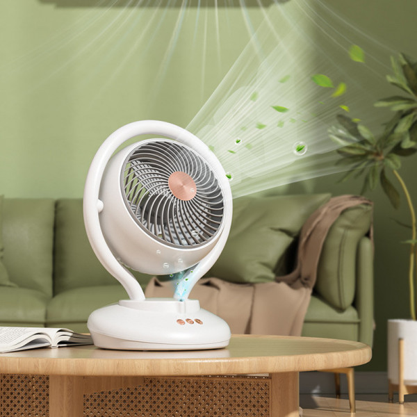 Настільний вентилятор F12 з негативною іонізацією 6000mAh