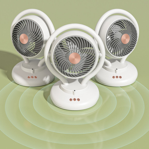 Настільний вентилятор F12 з негативною іонізацією 6000mAh