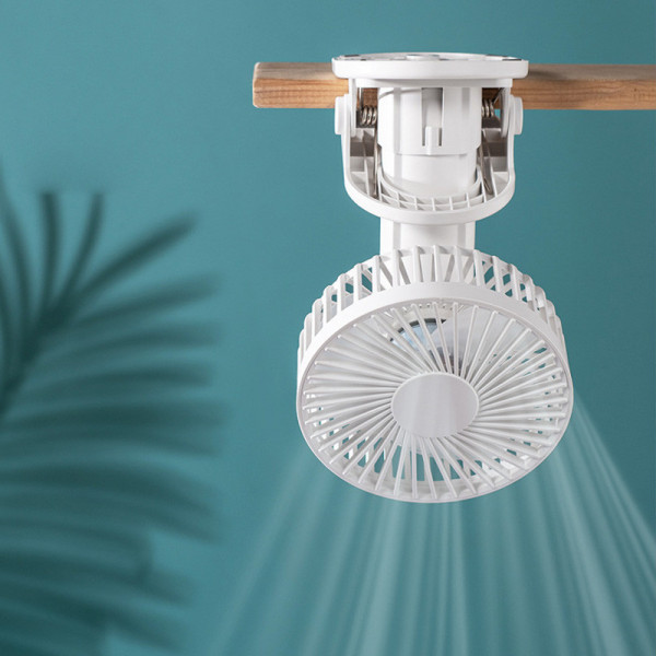 Портативний вентилятор K37 з затискачем 2000mAh