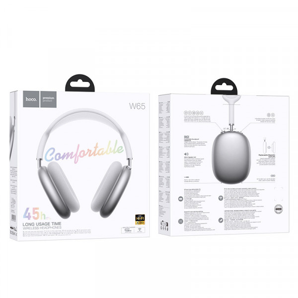 Накладні бездротові навушники Hoco W65 Happy