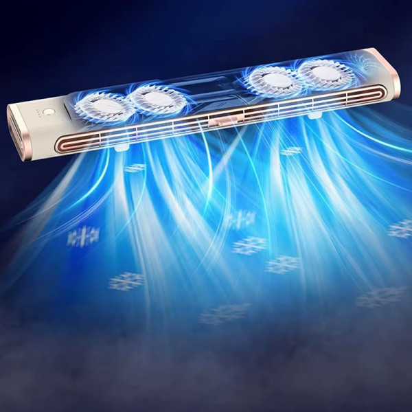 Настільний вентилятор F3 Tower Fan 3 speeds with battery 1200 mAh