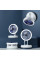 Настільний складний вентилятор Folding Fan 2in1 with Night Light