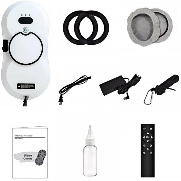 Робот для мийки вікна DJET W17S з одностороннім автоматичним розпилювачем води