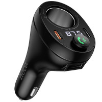 АЗП FM модулятор Hoco E88 Star cigarette lighter 35W (2USB-C)