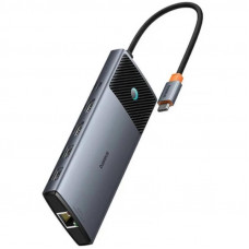Перехідник HUB Baseus Metal Gleam Series II OS 10in1 (B00061800123-00)