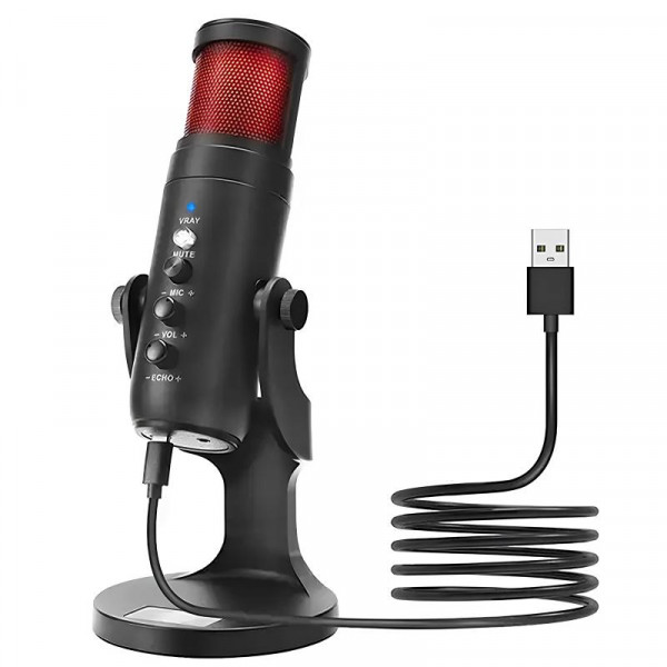 Мікрофон конденсаторний для гейминга JMARY MC-PW9